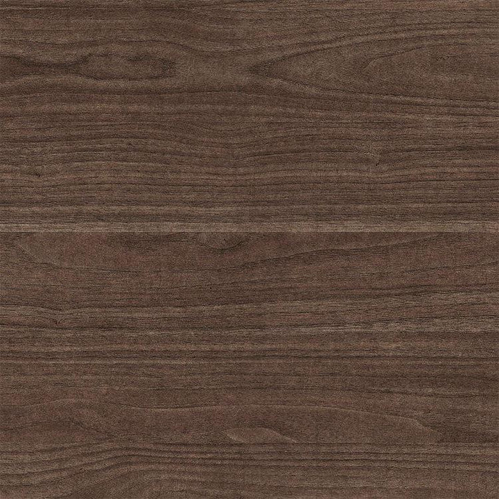 Dark walnut wood-grain overlay for Hatch HarmonyBLOKS acoustic panels.
