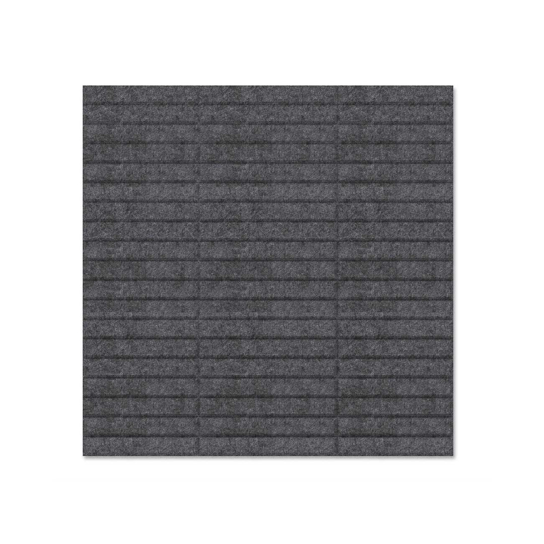 Ribbon HarmonyCARV Acoustic Felt Wall Panels in Smoke - OPEN BOX