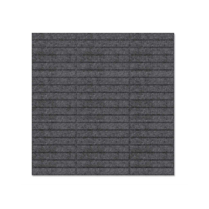 Ribbon HarmonyCARV Acoustic Felt Wall Panels in Smoke - OPEN BOX