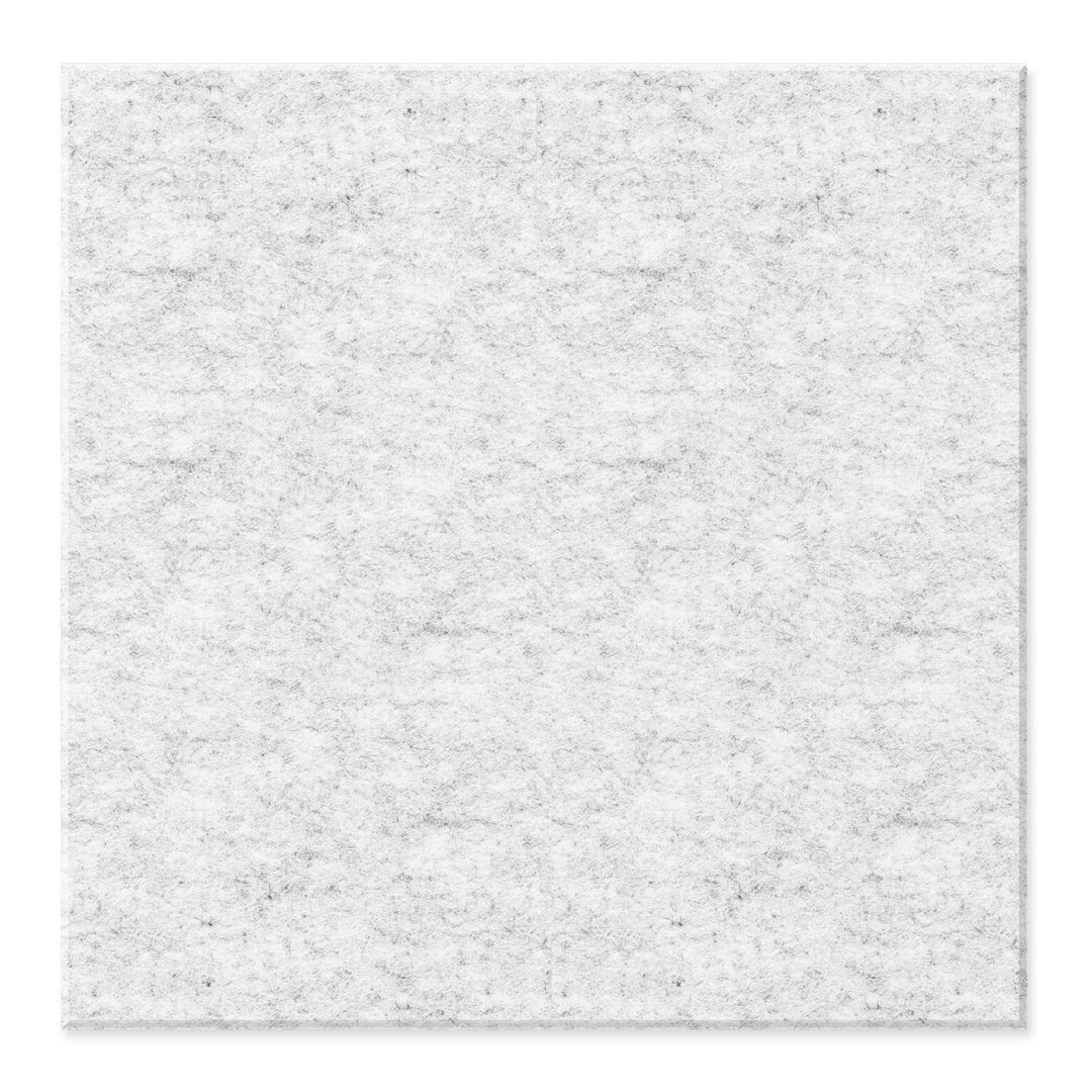 Slab HarmonyCARV white PET felt acoustic wall panel by Inhabit.