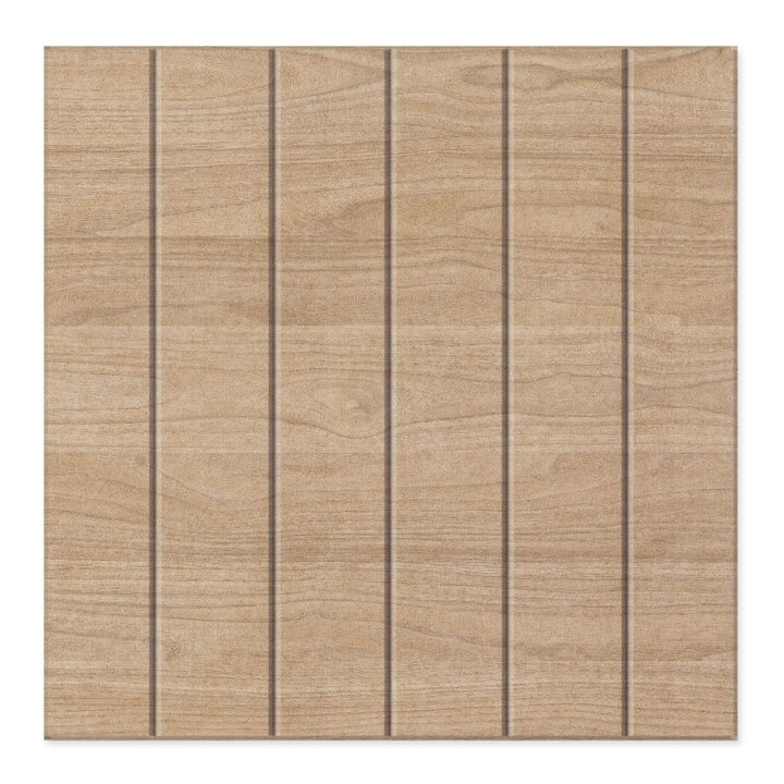 Level HarmonyCARV light oak carved acoustic panel.